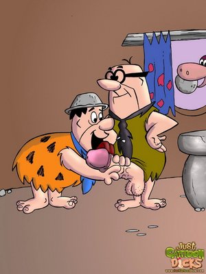 Flintstones spoiling harshest porno