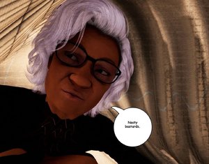 Black granny is disappointed after a rough fuck