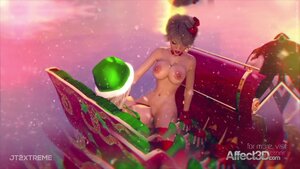 Big boobs futanari 3d animation