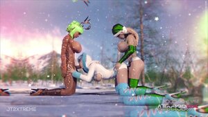 Christmas 3d animation fun