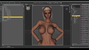 3D blonde expressions tutorial