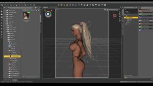 3D blonde expressions tutorial