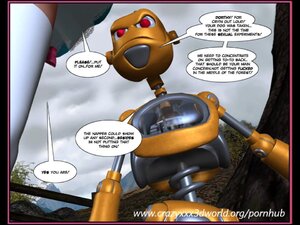 Robot dicks a young dame's wet cunt