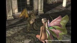 Fairy has to fuck dragon to keep her house safe