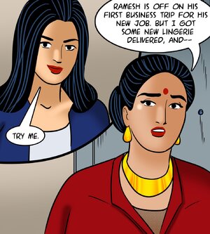Indian dame’s lady friend gets a bit flirty