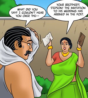 Curvy Indian wife discusses with husband the forthcoming wedding